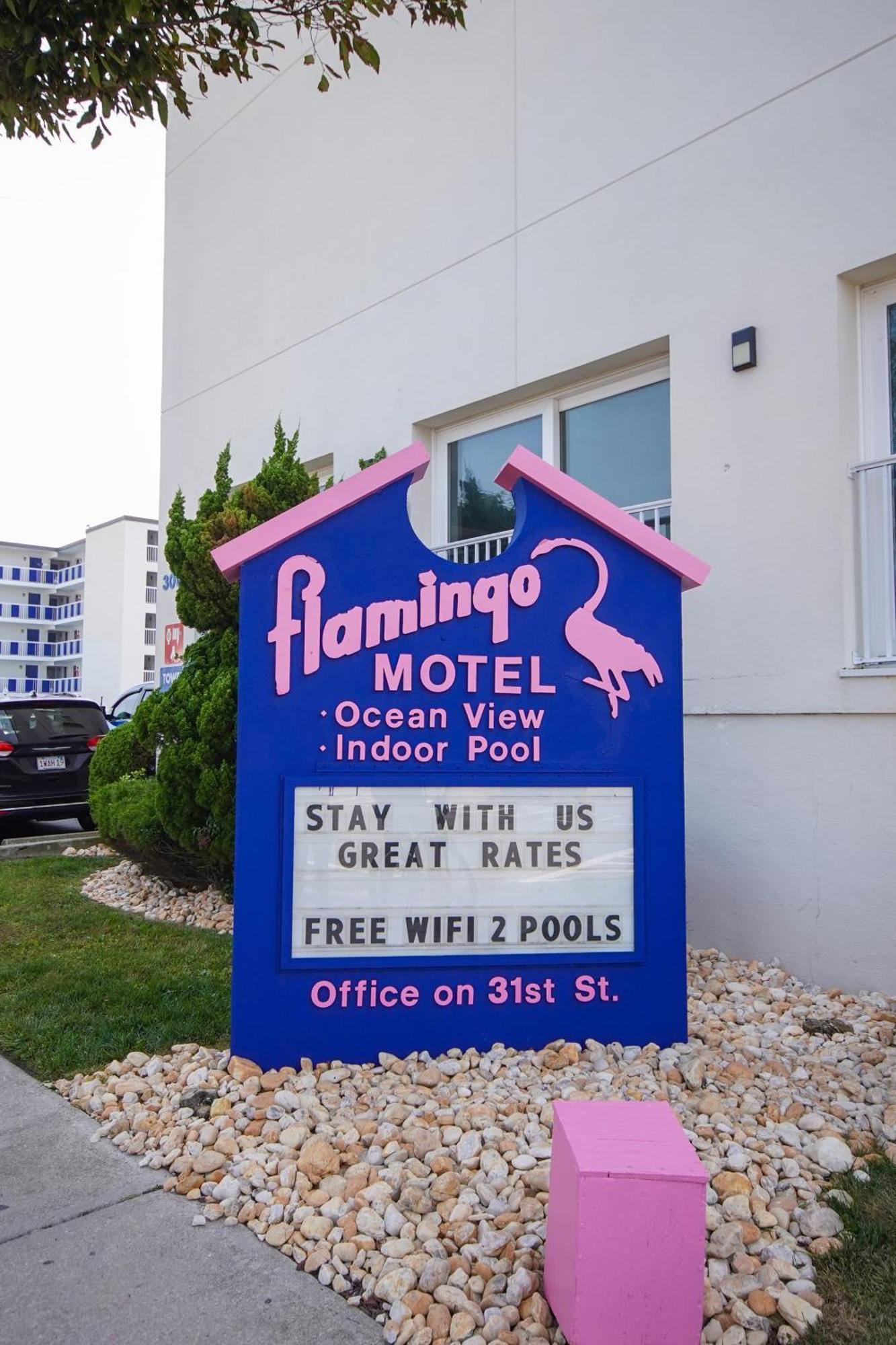 آوشين سيتي Flamingo Motel المظهر الخارجي الصورة