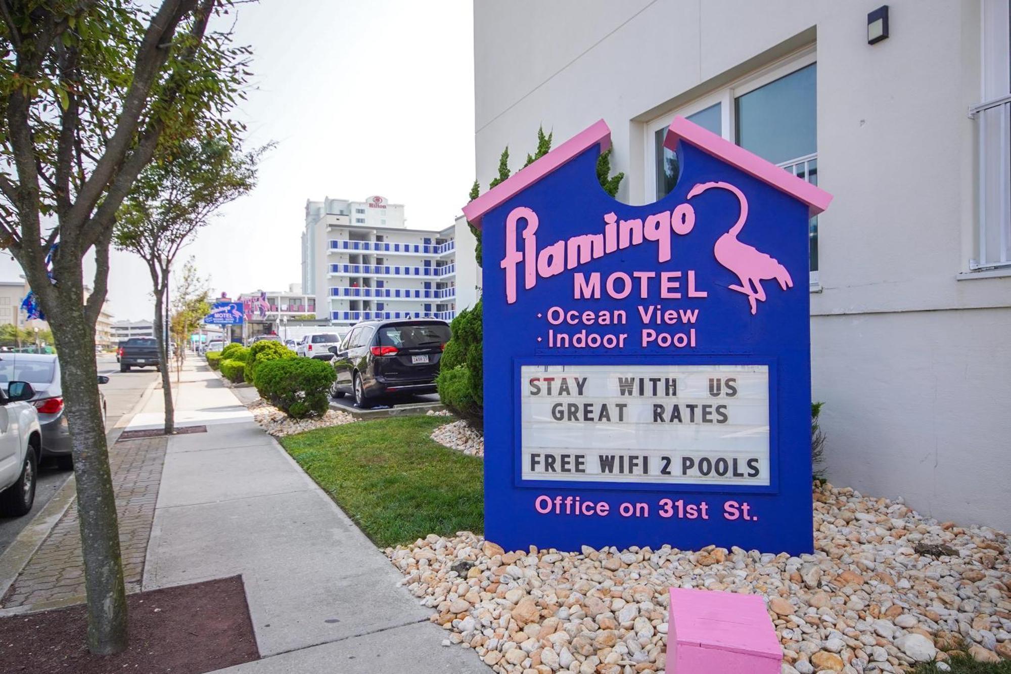 آوشين سيتي Flamingo Motel المظهر الخارجي الصورة