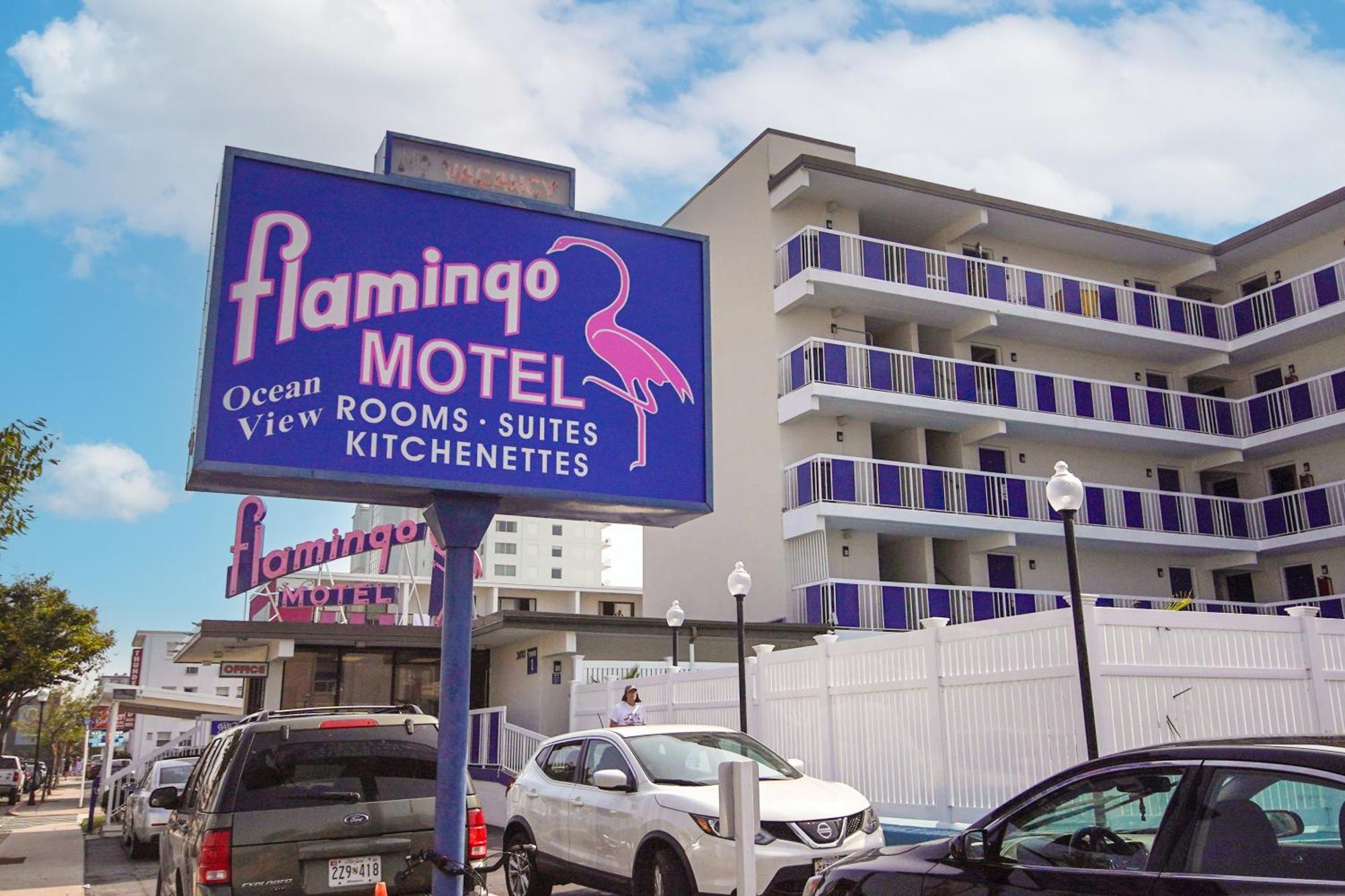 آوشين سيتي Flamingo Motel المظهر الخارجي الصورة
